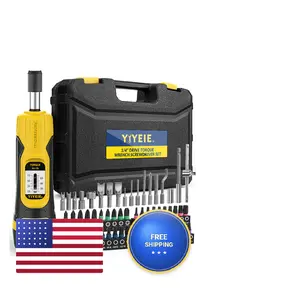 Yiyeie 60Pcs Torque Screwdriver Wrench Set 10-70 In.Lb Inch Pound Torque
