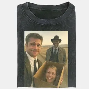 Se7en Meme Shirt, What's In The Box Selfie Tshirt, Cult Classic 90s Film Tee, Funny Crime Top Womenswear