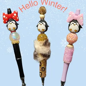 Icy Penguin Vibez Ink Pen for Office Stationery Supplies