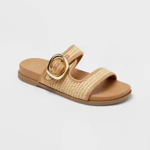 Women’s Meg Sandals with Memory Foam Insole - A New Day Women’s Meg Sandals with Memory Foam Insole - A New Day
