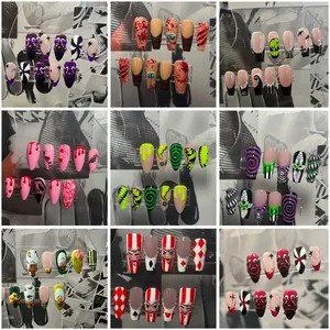 Halloween NDN Collection 10PCS Handmade Press On NailS
