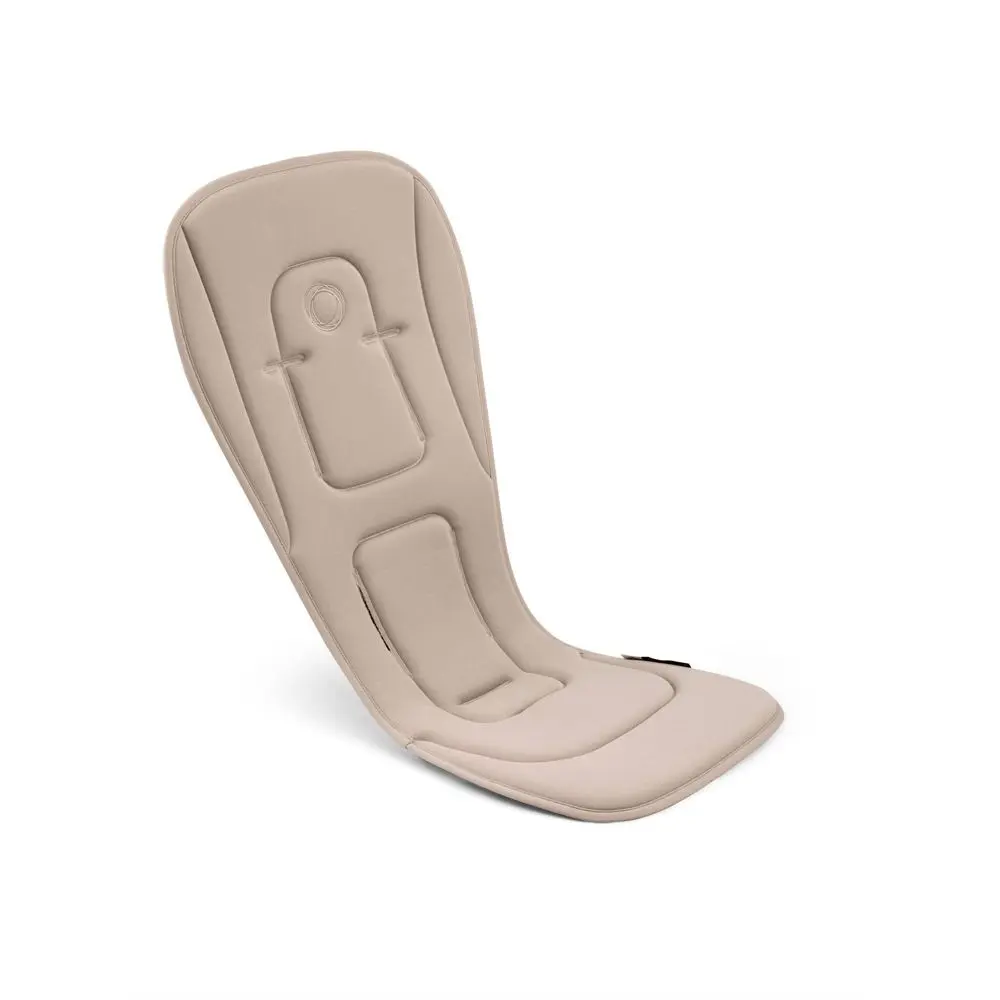 BUGABOO Polyester Dual Comfort Seat Liner, Soft Reversible Insert for All Seasons with Cooling 3D Mesh, Desert Taupe, 2.7 X 15.2 X 30 Inches, Stroller Change, Universal Fit