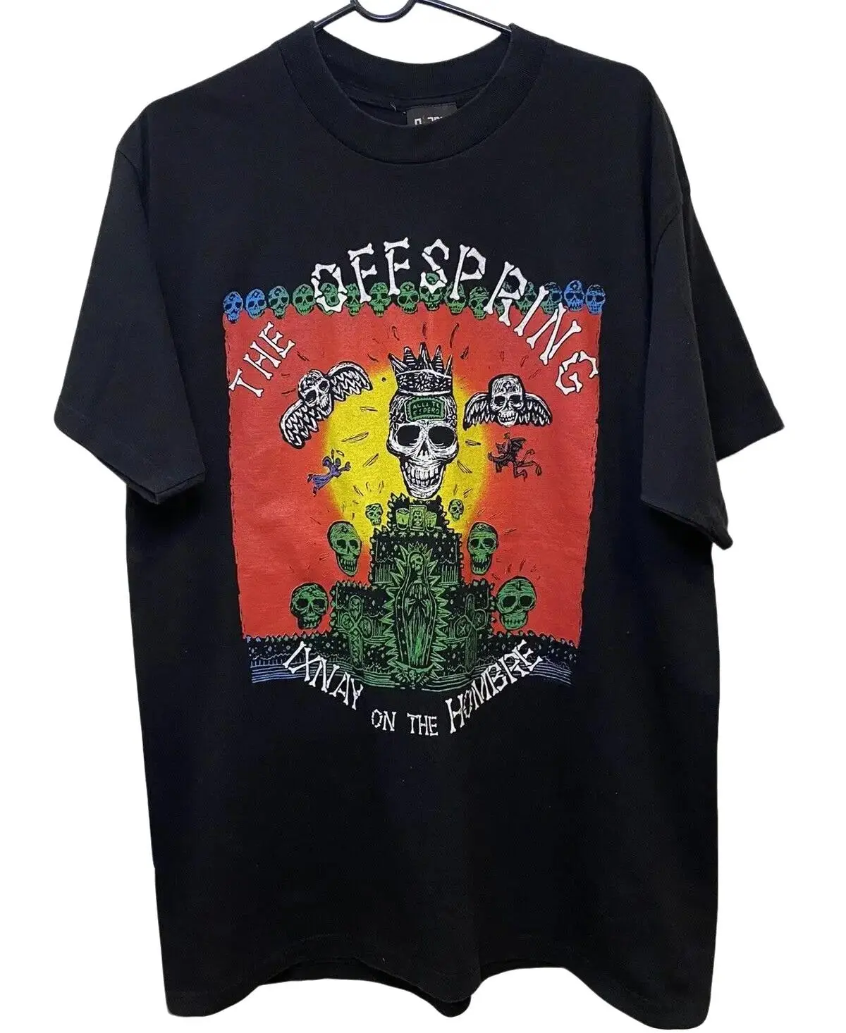 The Offspring Tour T Shirt RARE Size S-3XL One Side Unisex Cotton T-Shirt Menswear Top Tee