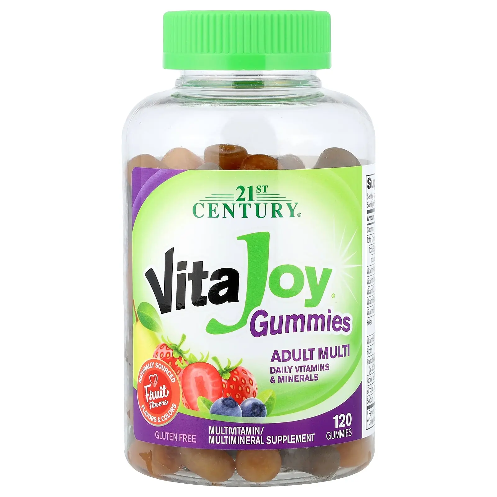 21st Century VitaJoy® Adult Multi Gummies, Fruit, 120 Gummies