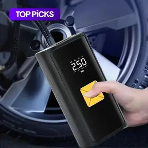Portable Electric Car Air Pump for Summer, 1 Count Wired/Wireless Digital Display Inflatable Pump, Universal Car Tire Inflator for Car Motorcycle Bicycle #TOP PICKS