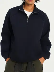 Men's Half - Zip Sweatshirt - Comfortable Casual Daily Wear