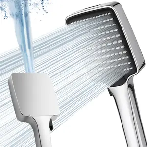 Premium 4-Mode Handheld Shower Head with Adjustable Pressure – Durable ABS, Anti-Clog Nozzle & Easy Clean Design for Ultimate Bath Comfort