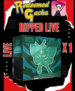 1x Pokémon TCG Twilight Masquerade Elite Trainer Box - Ripped LIVE