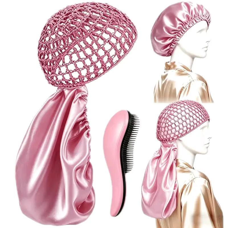 Hair Wrap And Brush Set
