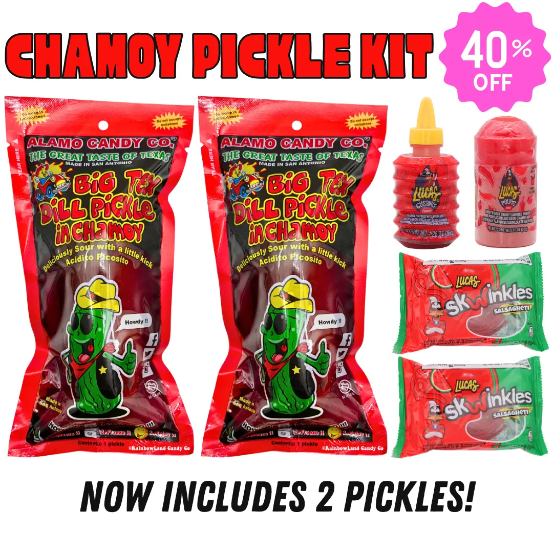 Chamoy Pickle Kit | Now Includes 2 Pickles
