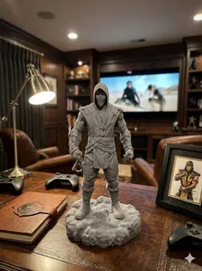 Scorpion Model Figure 8" DIY Paint Sumer Project Collector Paint Handmade Gray Crafting