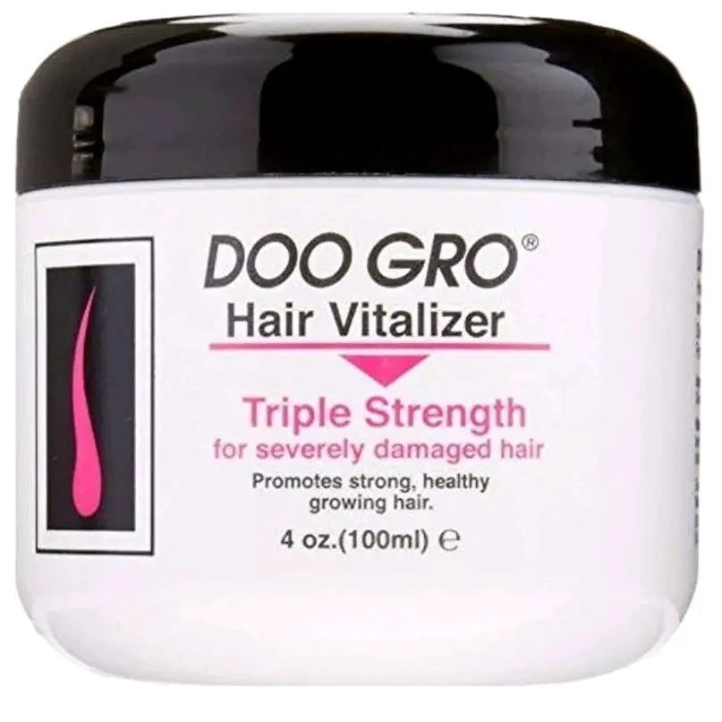 Doo Gro Medicated Vitalizer Triple Strength for Severely Damaged Hair 4 oz - Promotes Strong, Healthy Growth - Haircare, Comfort