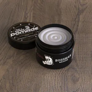 Hair & Beard Pomade - All Day Hold, Control and Moisturizing Hair, Beard and Moustache Styling Product - Natural Strong Hold Pomade