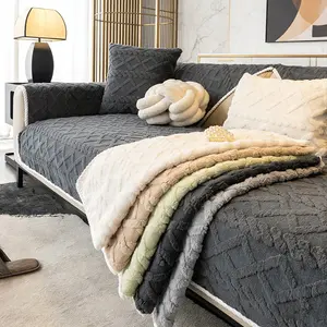 Plush Sofa Cushion Soft Like Hugging Clouds, Anti-Cat Scratch Non-Slip Pet Friendly, Reusable All-Purpose Couch Pillow, Soft Sofa Protector