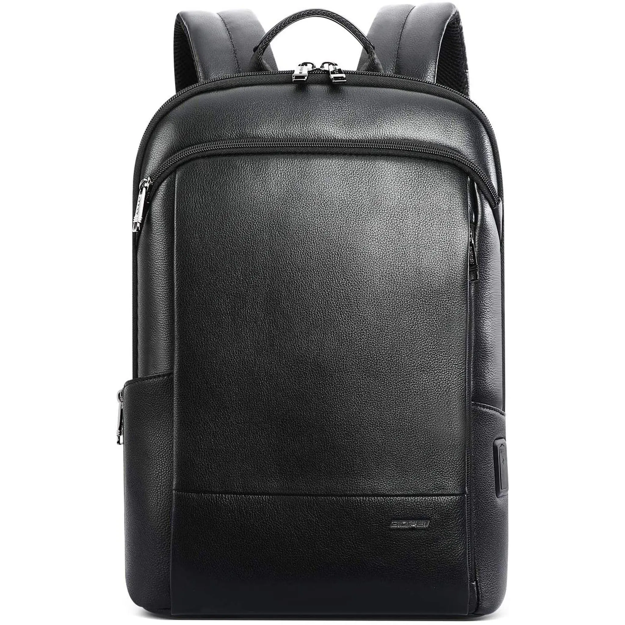 Men's Genuine Leather Backpack – Professional Laptop Carry