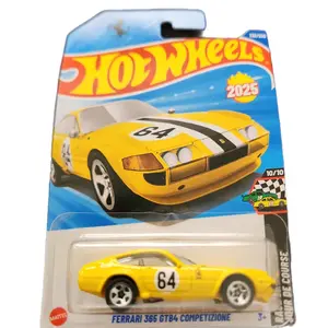 Hot Wheels Ferrari 365 GTB4 Competizione 222/250 2025 Edition 1/64 Scale Diecast Car Model for Collectors