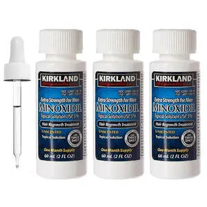 Kirkland Minoxidil 5% for Men – Hair Loss & Thinning Treatment 3 Month Supply