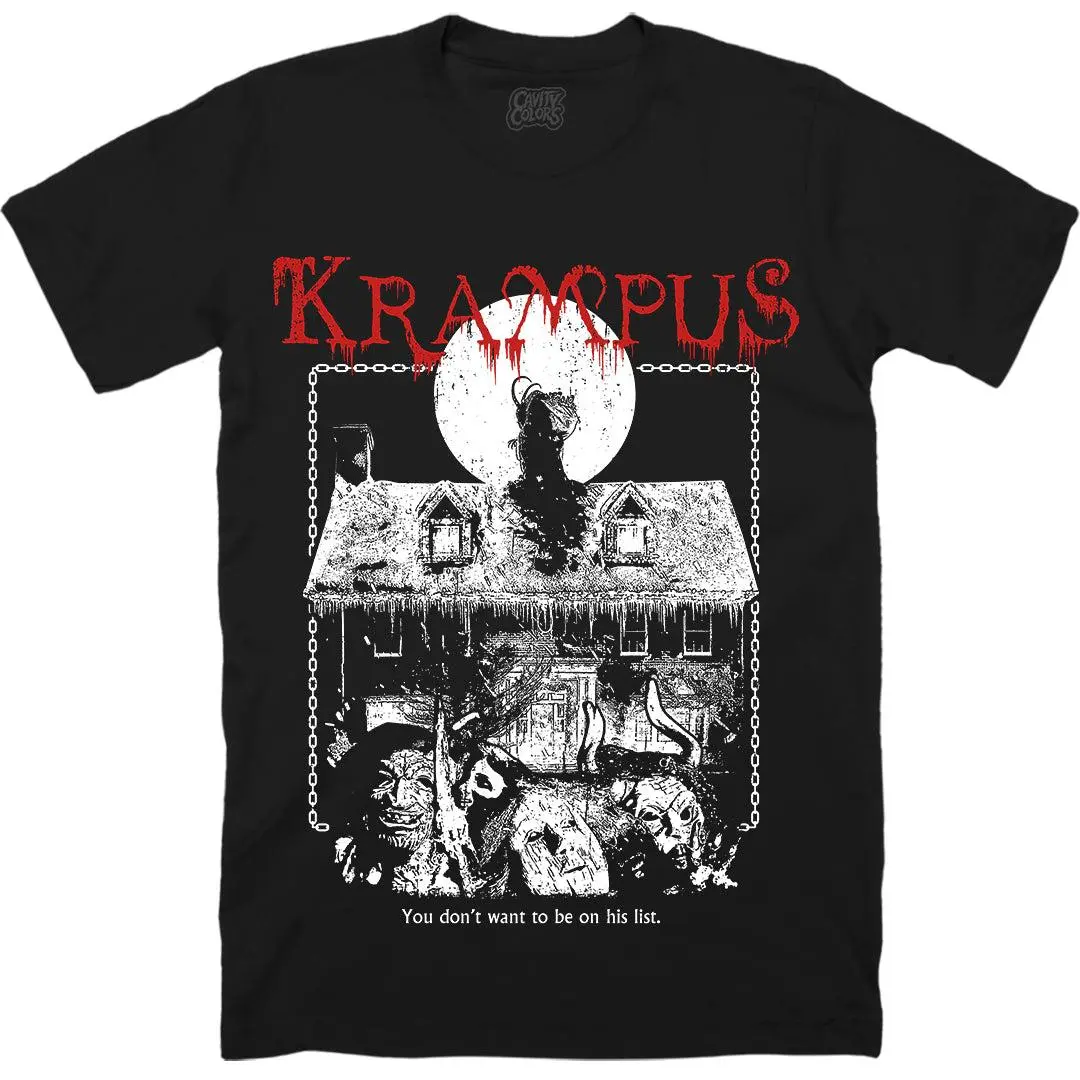 KRAMPUS THERE GOES THE NEIGHBORHOOD T-SHIRT, HALLOWEEN GIFTS, GIFT IDEAS