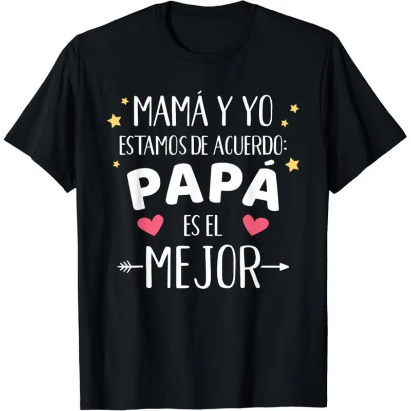 100% Cotton Best PAPA Father's Day T-Shirt