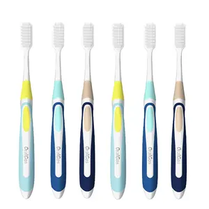 Deep Cleaning Soft Toothbrush 3-Pack - Ultra-Gentle on Gums, Home & Travel Use, Great Value,Deep Clean, Gum-Friendly Design,Ultra-Soft Bristles, Portable for Travel