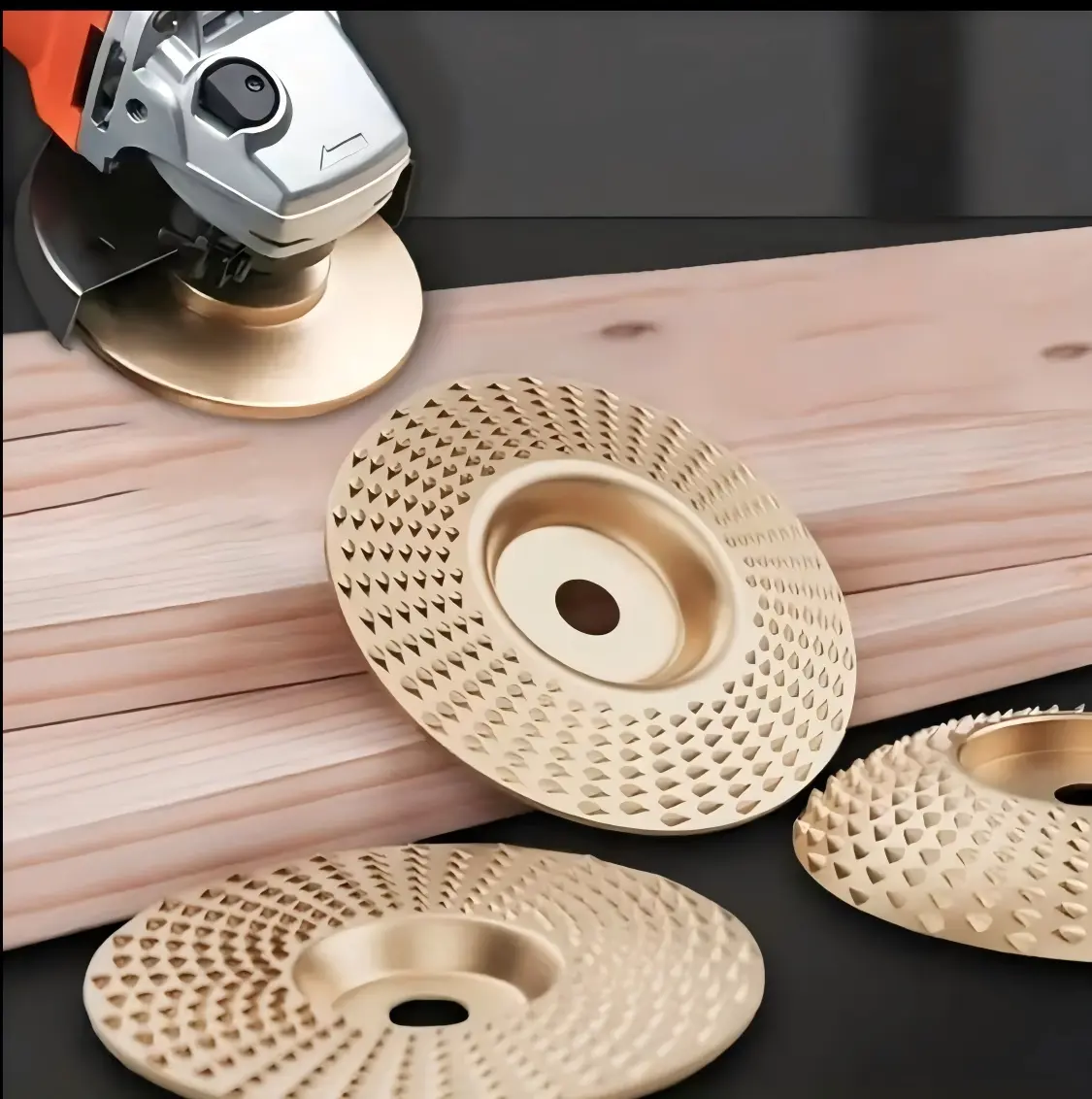 3PCS 4" Grinding Wheels – Abrasive Accessories for Power Grinders, Wear-Resistant Sand Discs for Wood Carving, Polishing & Derusting, DIY Handicraft, Household Metal & Wood Processing, Durable Grinder Replacement Parts, Essential WorkshopSupplies sohochic