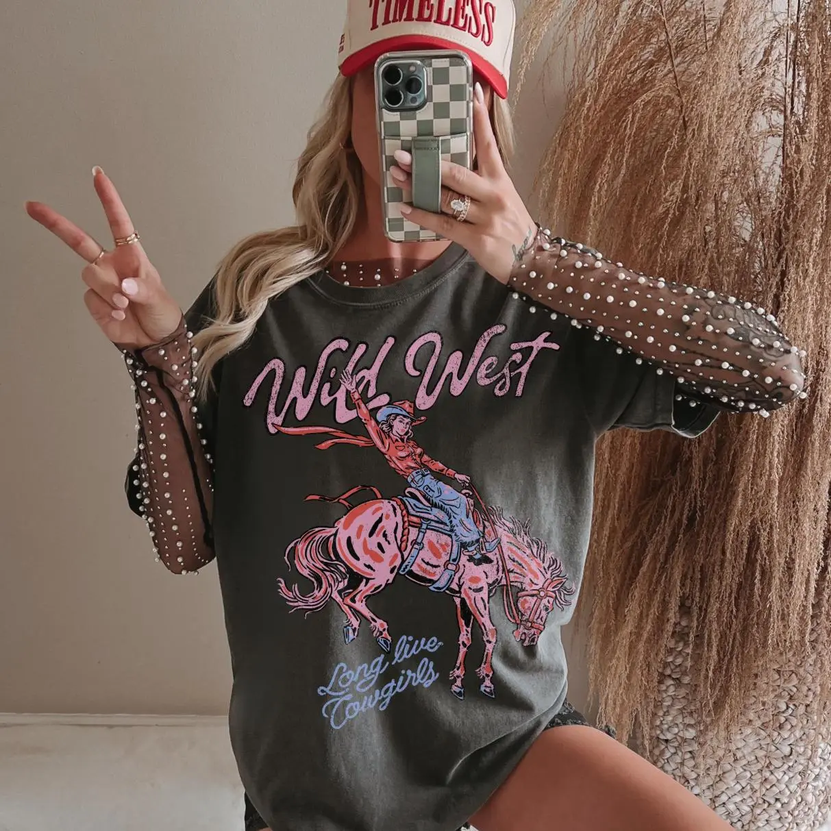 Comfort Colors  Retro Wild West Shirt Western Graphic Tee Oversized Country Concert Tshirt Western Clothes Trendy Cowgirl Shirt Aesthetic, Soft Fabric, Feels Great All Day, Timeless Appeal, Simple and Clean