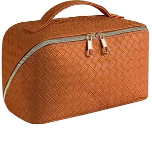 Portable Large Capacity Travel Storage Bag, 1 Count Simple Handheld Storage Bag, Toiletries Bag, Cosmetic Bag, Makeup Bag, Travel Essentials