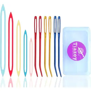 Assorted Yarn Needles,Large Eye Tapestry Weaving Needles Darning Crochet Wool Finishing Knitting Needles for Thick Bulky Yarn
