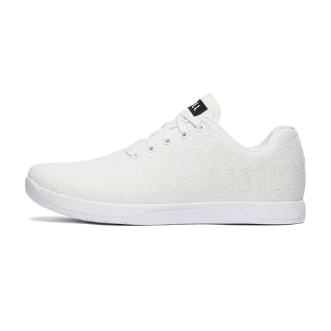 NOBULL Men's Outwork Shoe in White - OG Strength Training Shoe, Durable Gym Trainer, Lifting Sneaker