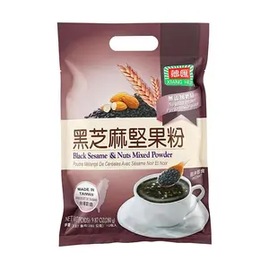 XIANG HUI Taiwan Black Sesame Nut Powder 280g - Healthy Cereal Meal Replacement Drink, Instant Mix, No Creamer Added