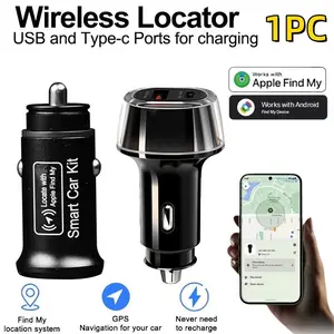 Car Charge GPS Locator Tracker 20W/30W USB Phone Charger Fast Charging Type C QC3.0 PD Car Charger With iPhone Find My Google Android Phone
