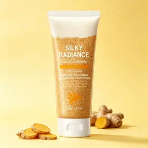 Turmeric Nourishing Facial Scrub  Infused with natural turmeric extract and moisturizing ingredients. Gently exfoliates while deeply hydrating the skin, leaving it smooth, supple, and radiant Exfoliant Acne