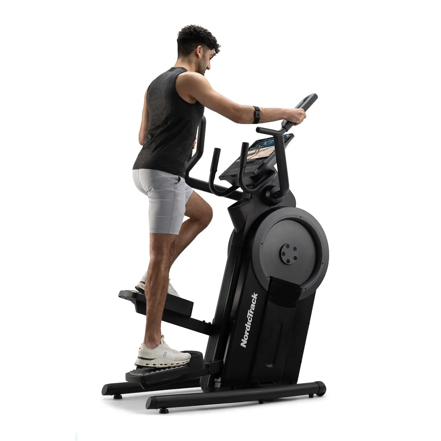 NordicTrack Step Climber XL | 16" HD Touchscreen, 22 Resistance Levels, iFIT Compatible, Multi-Grip Handlebars