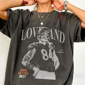 Colston Loveland Football Vintage Shirt, Chicago Good Better Best tshirt, Bears Fan Gift