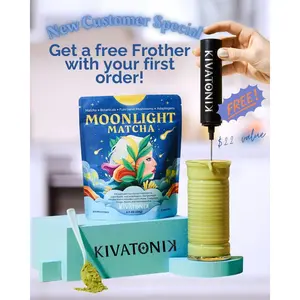 Moonlight Matcha (32 Servings) + Free Frother Welcome Bundle