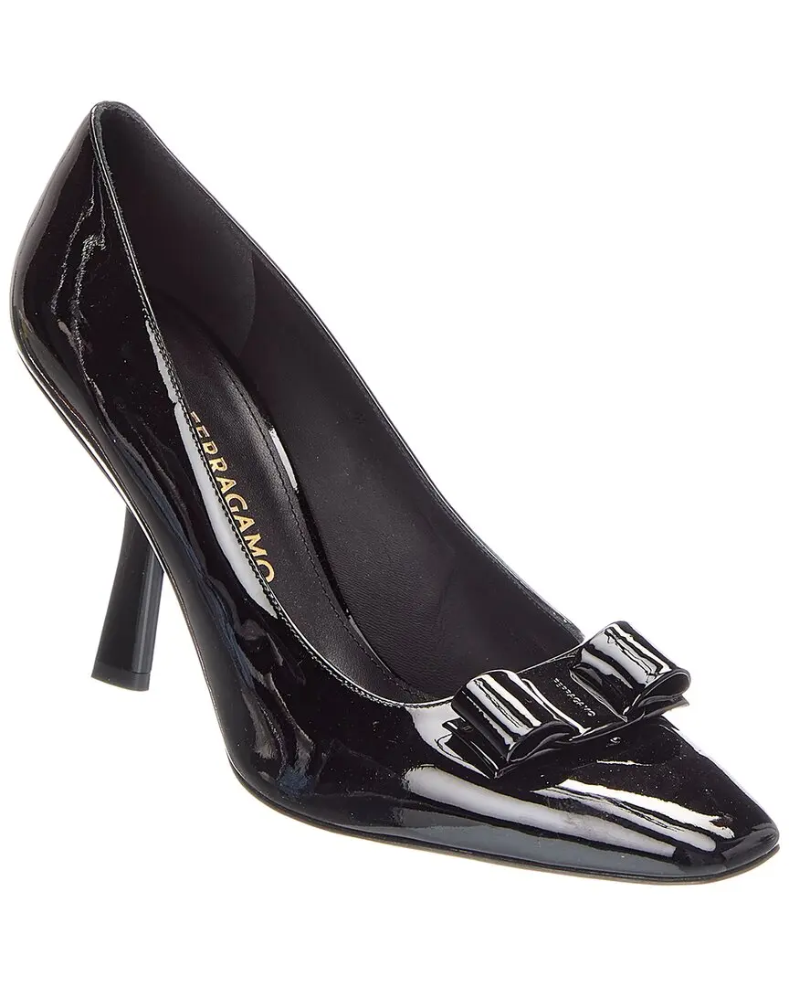 Ferragamo Vara Bow Leather Pump