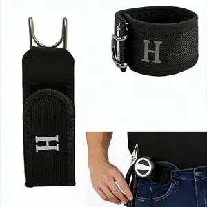 Tactical Metal Hook Elastic Belt (Unisex) - No-Buckle Invisible Design | Soft Adjustable Side Belt