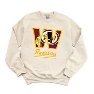 WST Commanders Redskins Graphic Sweatshirt Casual Men's Shirt - SuperB Champs 2025 Graphic Sweatshirt - Football Club Fan Shirt, Cotton, Classic Fit