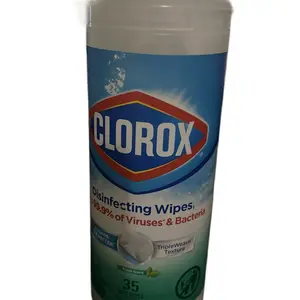 Clorox Disinfecting Wipes with TripleWeave Texture 99.9% Viruses & Bacteria Removal Fresh Scent 35 Count Household Cleaning