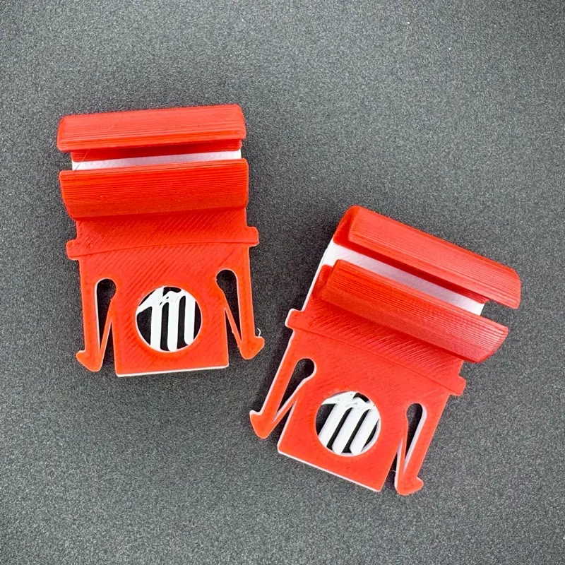 Hard hat Milwaukee marker Pen holder clip set of (2) 3D printed Hard hat Milwaukee marker Pen holder clip set of (2) 3D printed