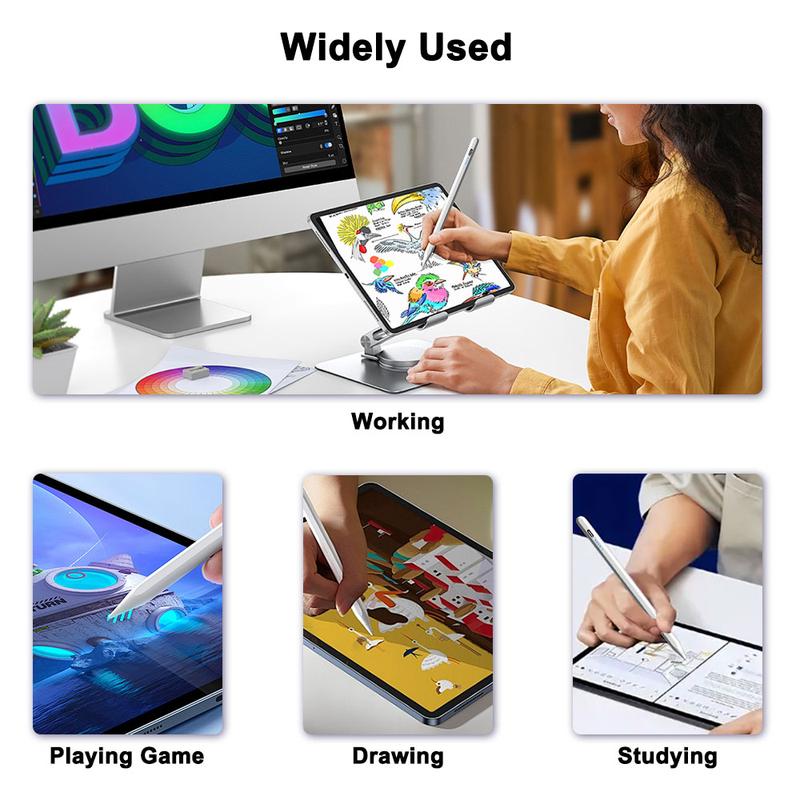 Stylus Pen for Android Tablets & Mobile Phones.Not compatible with iPad. Touch Pen for iPhone Tablet. Capacitive Pen for XIAOMI HUAWEI White Smartphone