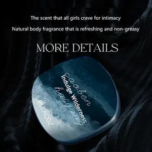 PLEACOZ Solid Cologne for Men – Alcohol-Free, Pocket-Size, Perfect Gift & Travel Essential, Long-Lasting Balm | Natural Scent