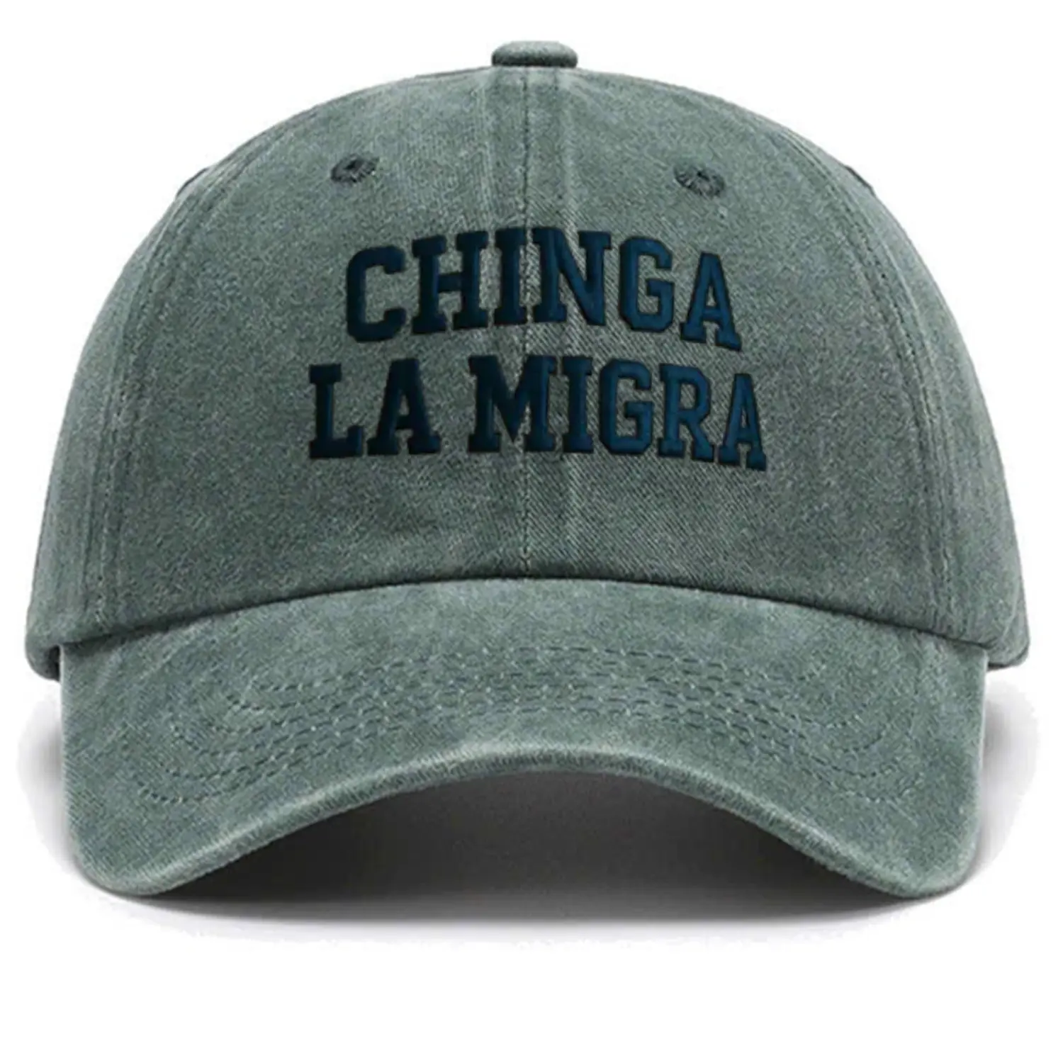 Embroidered Chinga La Migra Hat, Chinga La Migra Cap, Abolish Ice Political Hat DACA Hat Liberal Hat Immigrant Rights Hat Social Justice Hat