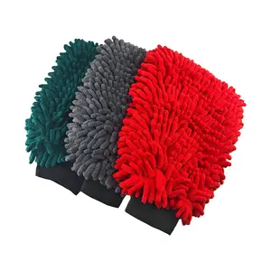 EZ Detail Supply Chenille Wash Mitt – Professional Scratch-Free Car Wash Mitt