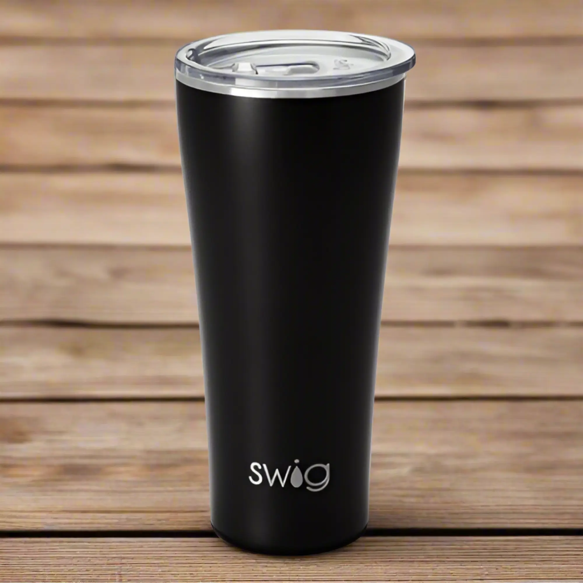 SWIG 32oz Tumbler - Midnight Noir Matte Finish for Timeless Sipping!
