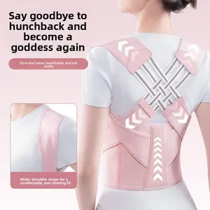 Corrective hunchback artifact, posture strap, auxiliary hunchback aligner, male and female adult posture, open shoulder beauty, back correction Support Healthcare Posture Correction Back Support Strap scoliosis  corsets scoliosis Braces Tool