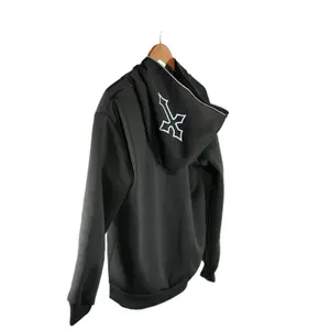 New Currents Full Zip Streetwear Long Sleeve Casual Y2K Hoodie Polyester & Cotton Soft