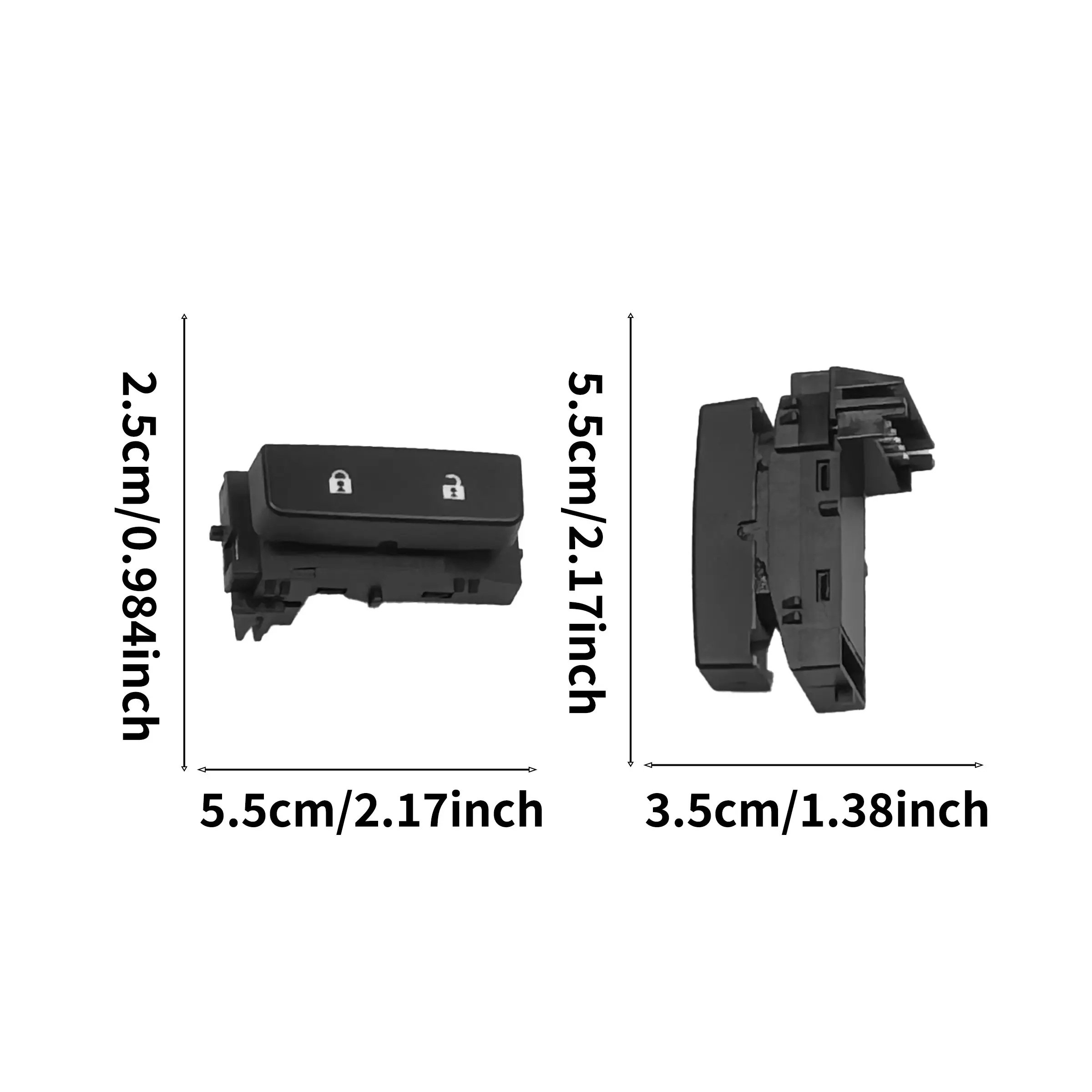 Door Switch Lock Assembly for Chevrolet Silverado Gmc Sierra 1500 2500 3500 2010-2013, Replacement Door Control Unit Key, High Value Automotive Car Part