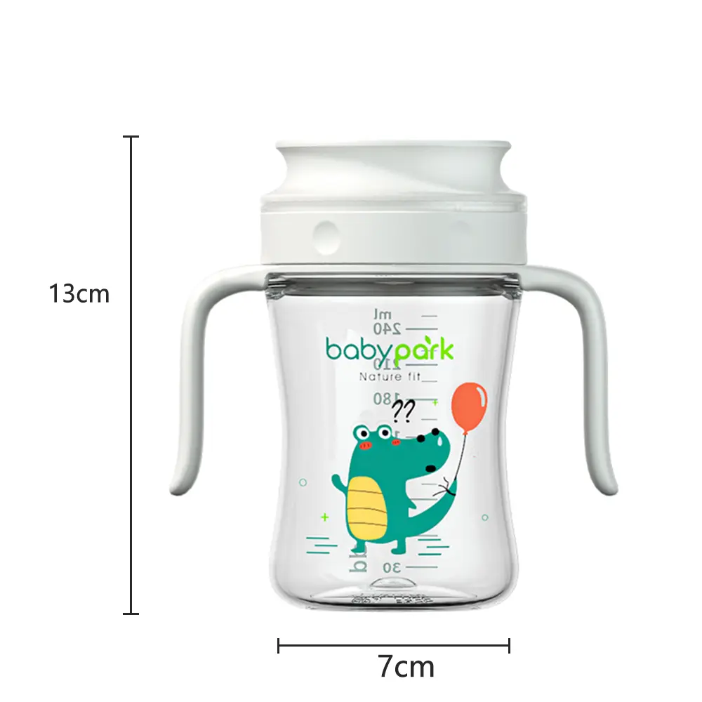 Toddler Training Cup,Sip From Any Side 360 degree Leakproof Sippy Cup Toddler Sippy Cups