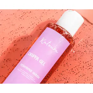 Drippa Gel Feminie Wash, Daily Scented Formula for Odor Removal & Comfort, All-Natural Ingredients for Balanced pH, ediblefoodsoap, Body Scrub